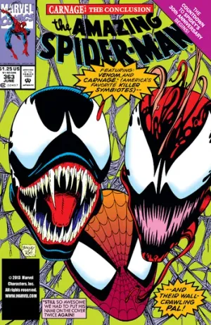 The Amazing Spider-Man (1963) Issue #363 cover