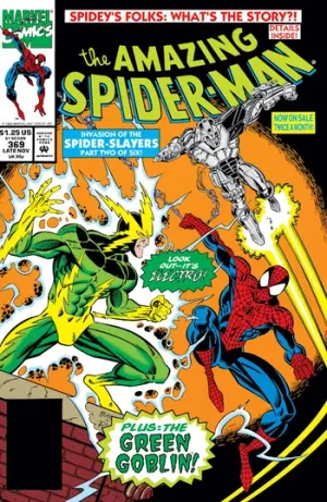 The Amazing Spider-Man (1963) Issue #369 cover