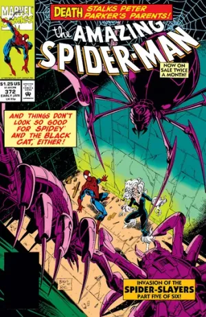 The Amazing Spider-Man (1963) Issue #372 cover