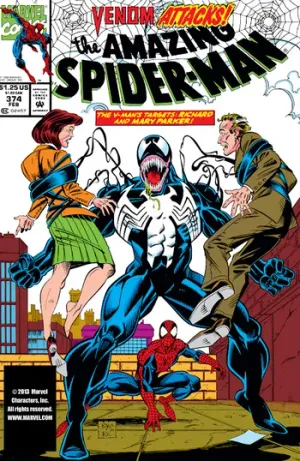 The Amazing Spider-Man (1963) Issue #374 cover