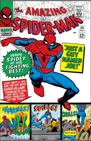 The Amazing Spider-Man (1963) Issue #38 cover