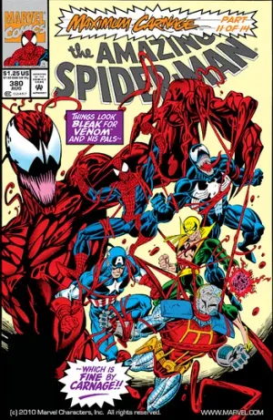 The Amazing Spider-Man (1963) Issue #380 cover