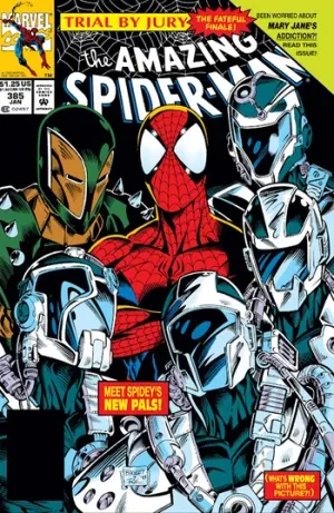 The Amazing Spider-Man (1963) Issue #385 cover