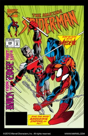The Amazing Spider-Man (1963) Issue #396 cover