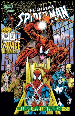 The Amazing Spider-Man (1963) Issue #403 cover