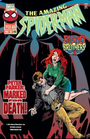 The Amazing Spider-Man (1963) Issue #411 cover