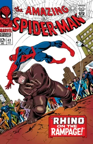 The Amazing Spider-Man (1963) Issue #43 cover