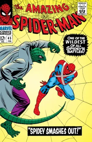 The Amazing Spider-Man (1963) Issue #45 cover