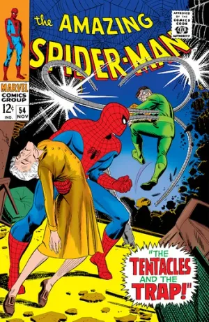 The Amazing Spider-Man (1963) Issue #54 cover