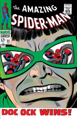 The Amazing Spider-Man (1963) Issue #55 cover