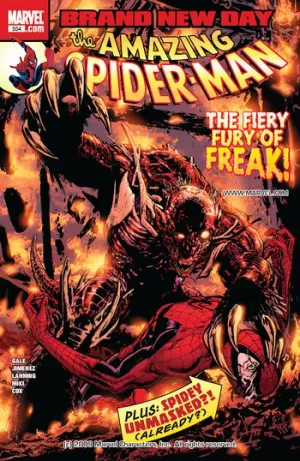 The Amazing Spider-Man (1963) Issue #554 cover