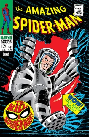 The Amazing Spider-Man (1963) Issue #58 cover