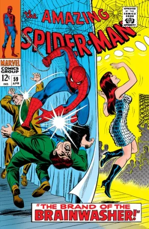 The Amazing Spider-Man (1963) Issue #59 cover