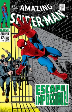The Amazing Spider-Man (1963) Issue #65 cover