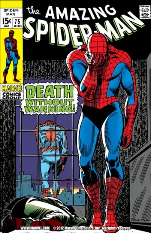 The Amazing Spider-Man (1963) Issue #75 cover