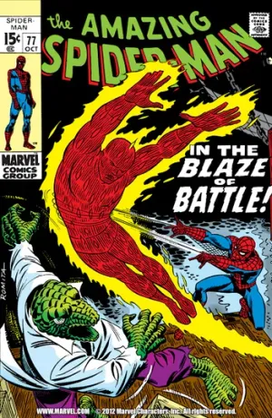 The Amazing Spider-Man (1963) Issue #77 cover