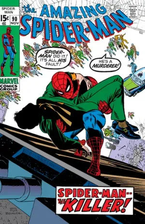 The Amazing Spider-Man (1963) Issue #90 cover