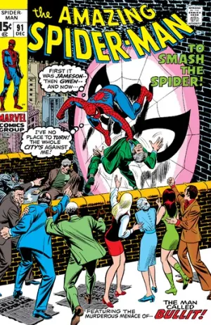 The Amazing Spider-Man (1963) Issue #91 cover