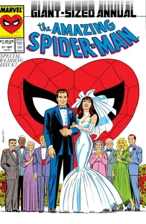 The Amazing Spider-Man (1963) _Annual 21 cover