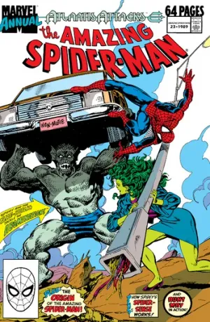 The Amazing Spider-Man (1963) _Annual 23 cover