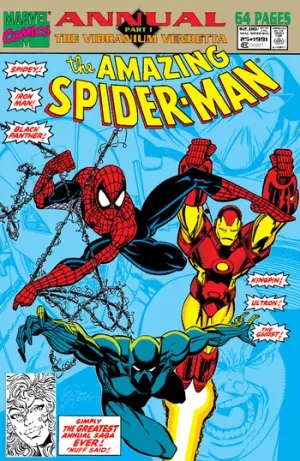 The Amazing Spider-Man (1963) _Annual 25 cover