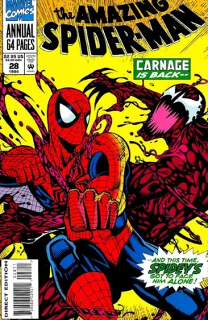 The Amazing Spider-Man (1963) _Annual 28 cover