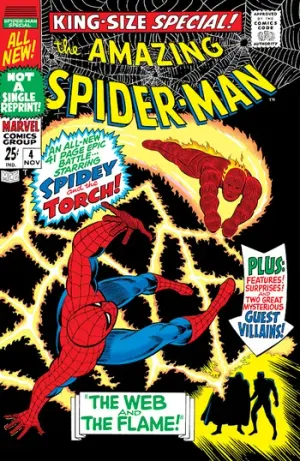 The Amazing Spider-Man (1963) _Annual 4 cover