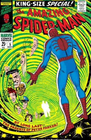 The Amazing Spider-Man (1963) _Annual 5 cover