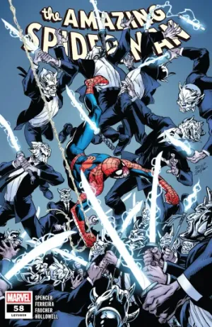 The Amazing Spider-Man (2018) Issue #58 cover