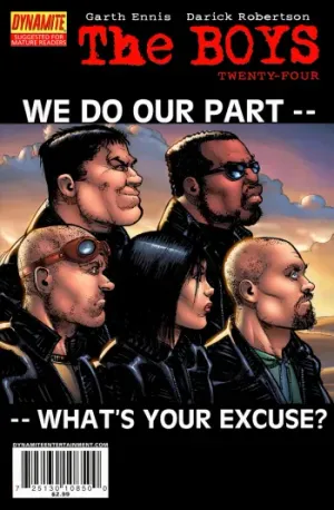 The Boys Issue #24 cover