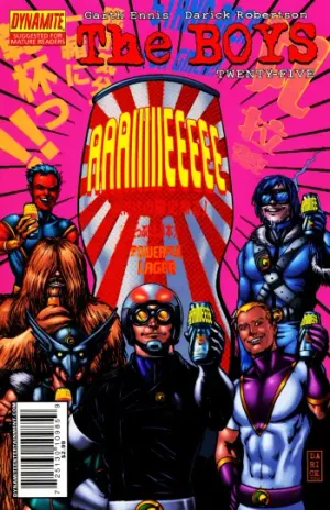 The Boys Issue #25 cover