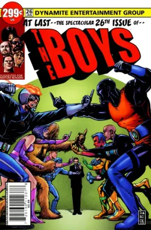 The Boys Issue #26 cover