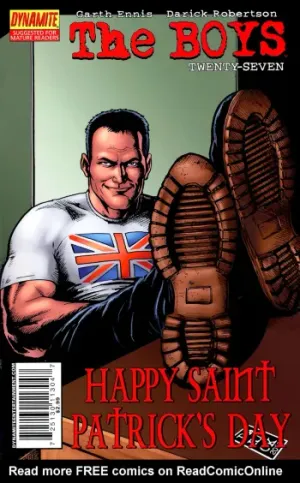 The Boys Issue #27 cover