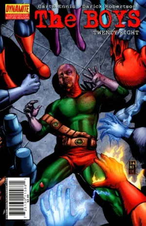 The Boys Issue #28 cover