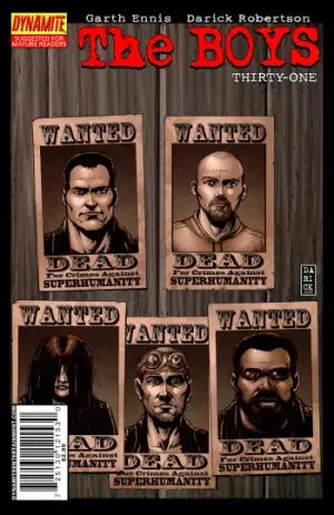 The Boys Issue #31 cover