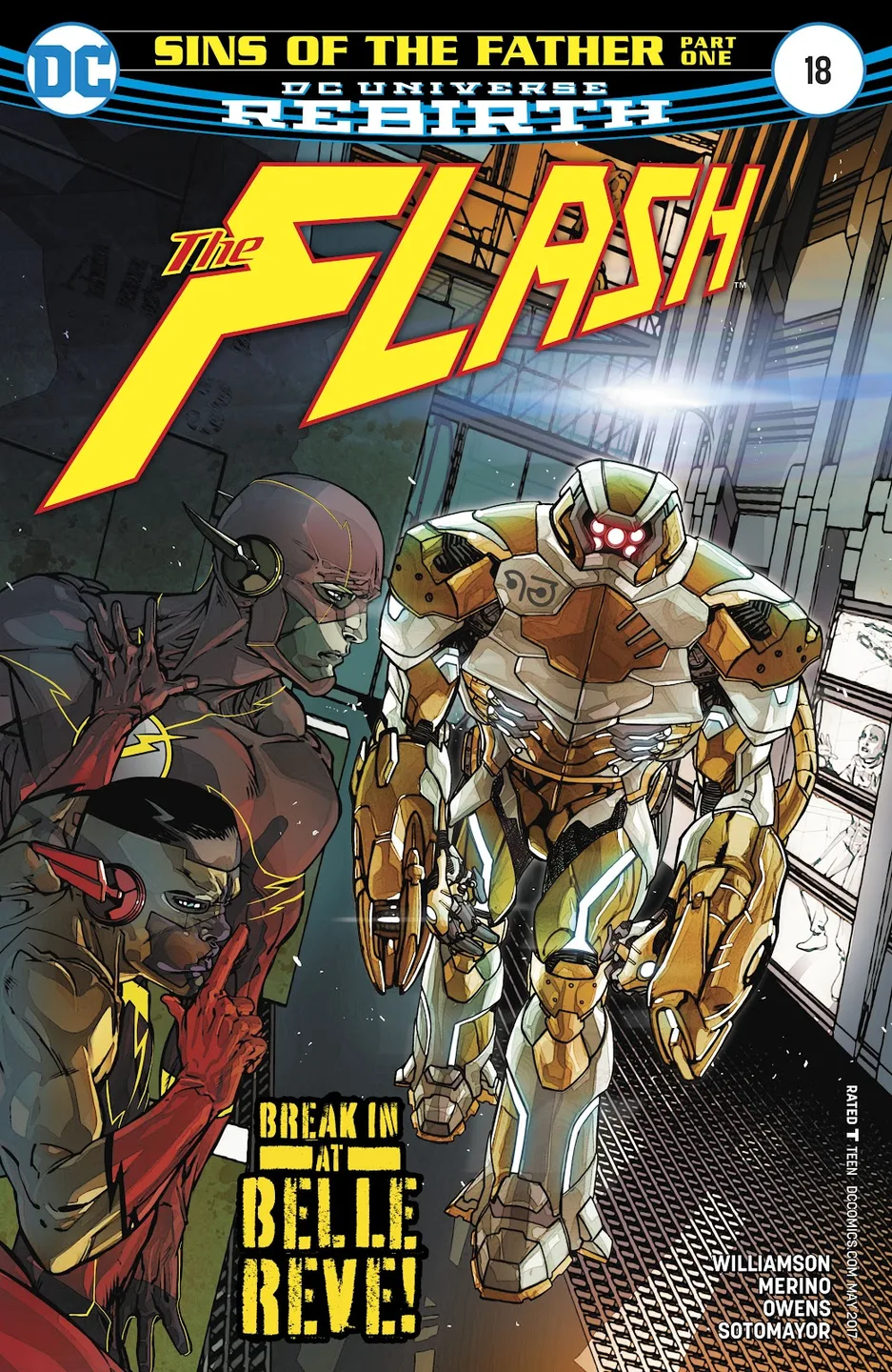 The Flash (2016) Issue #18 cover