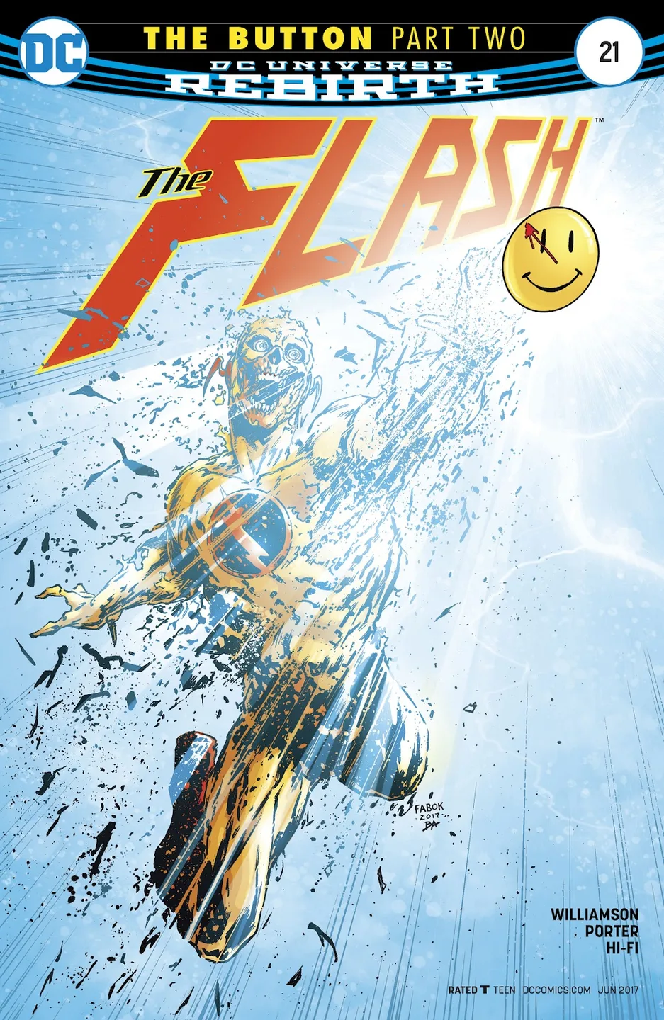 The Flash (2016) Issue #21 cover