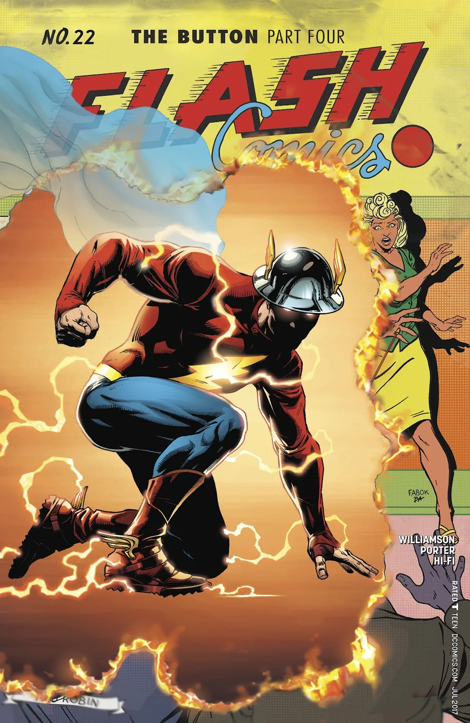 The Flash (2016) Issue #22 cover