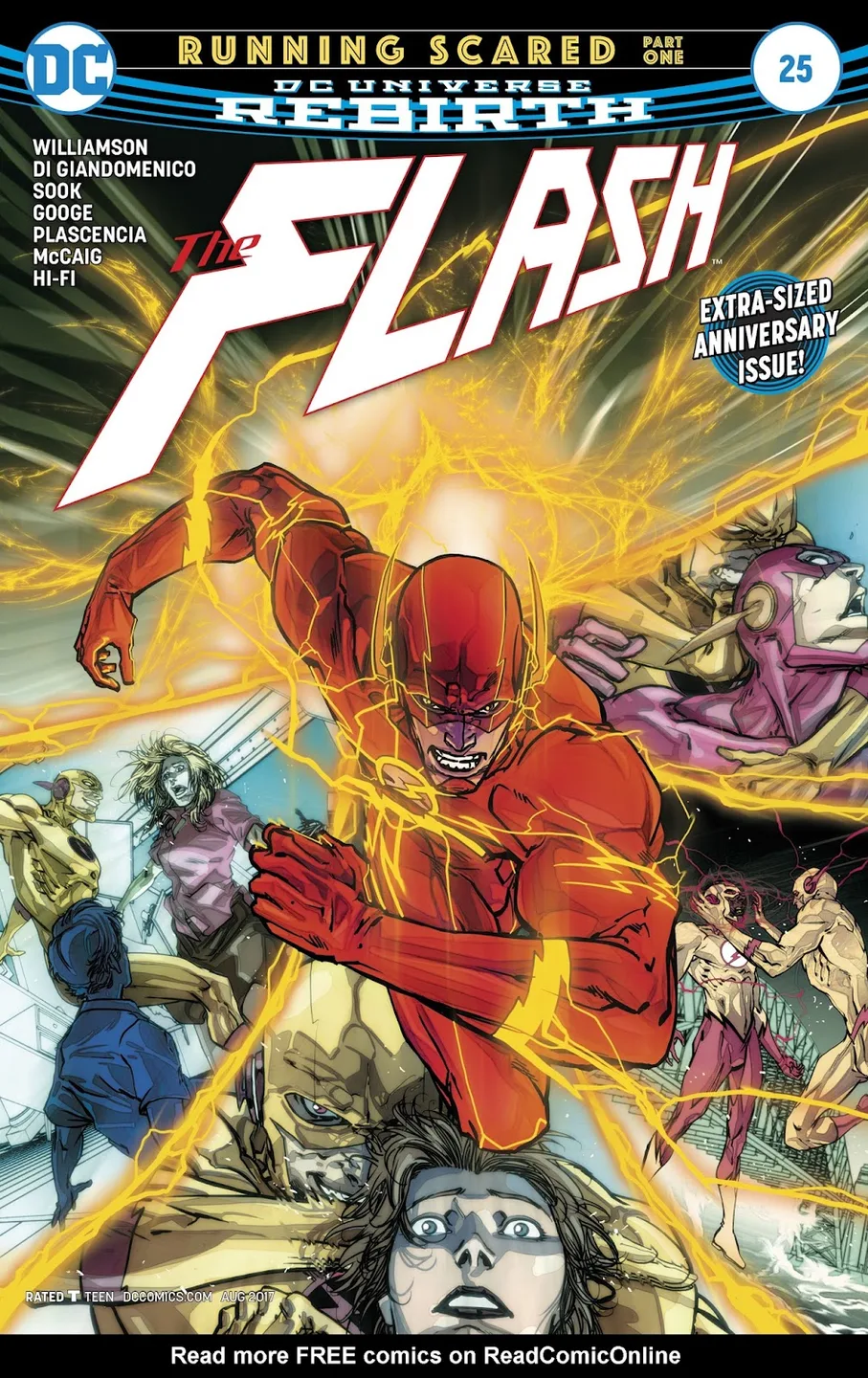 The Flash (2016) Issue #25 cover