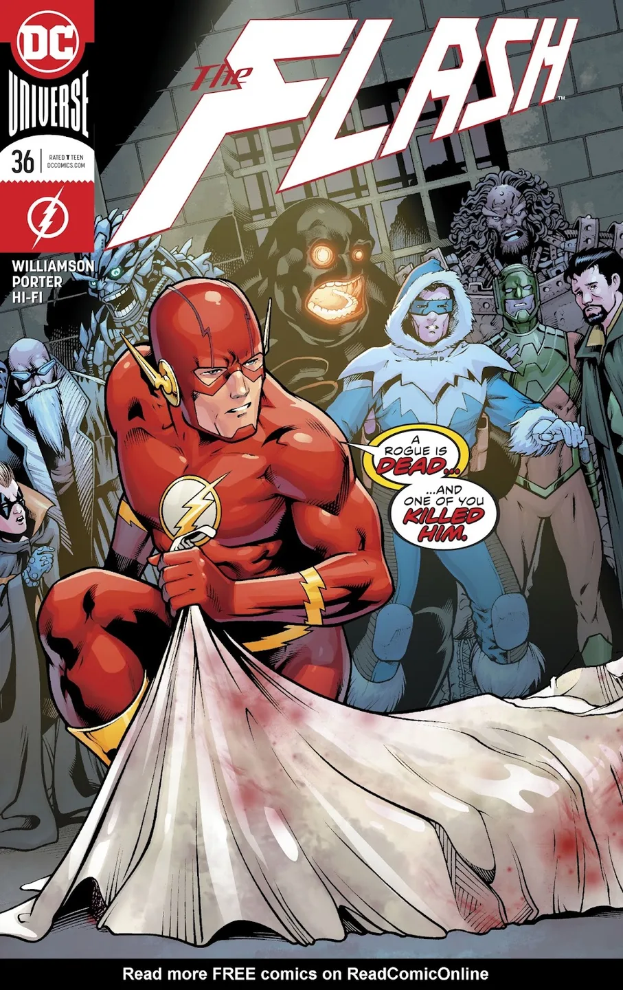 The Flash (2016) Issue #36 cover