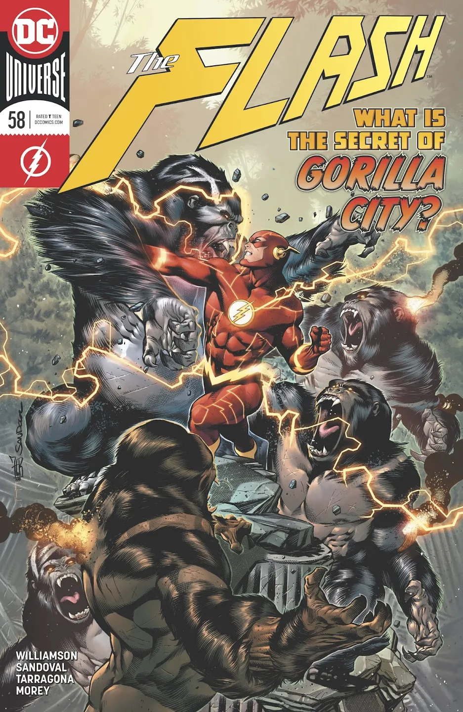 The Flash (2016) Issue #58 cover
