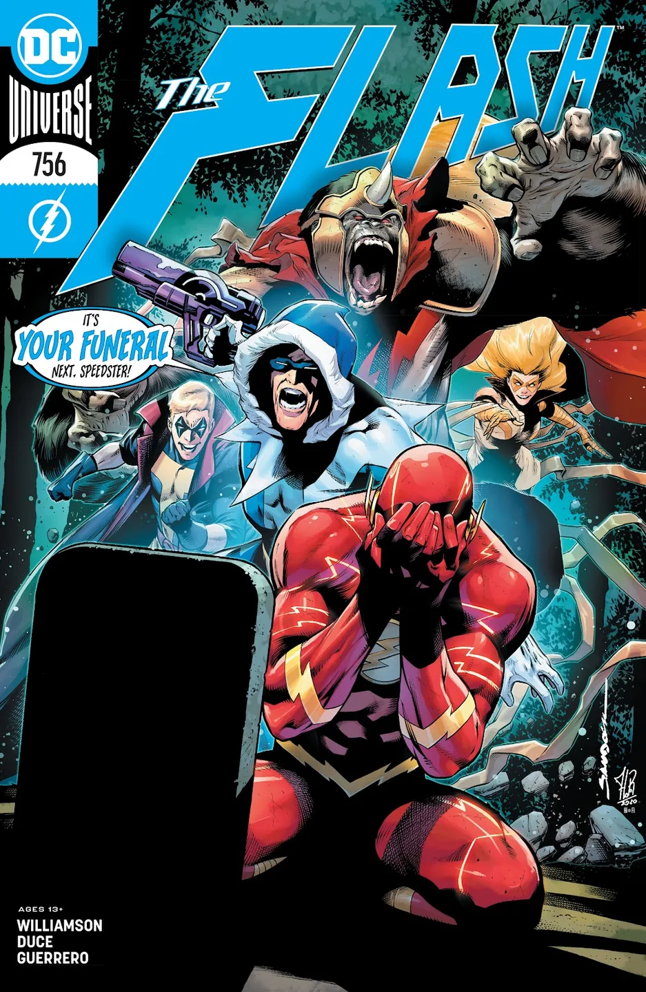 The Flash (2016) Issue #756 cover
