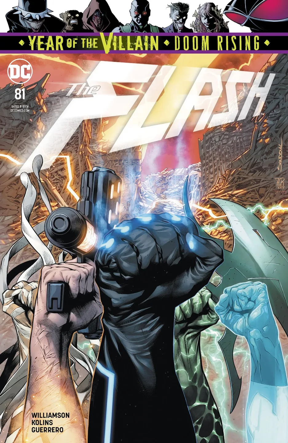 The Flash (2016) Issue #81 cover