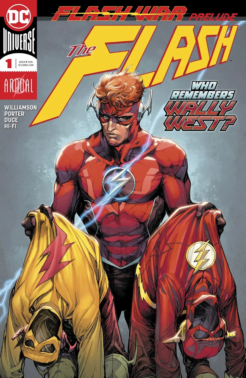 The Flash (2016) Annual 1 cover