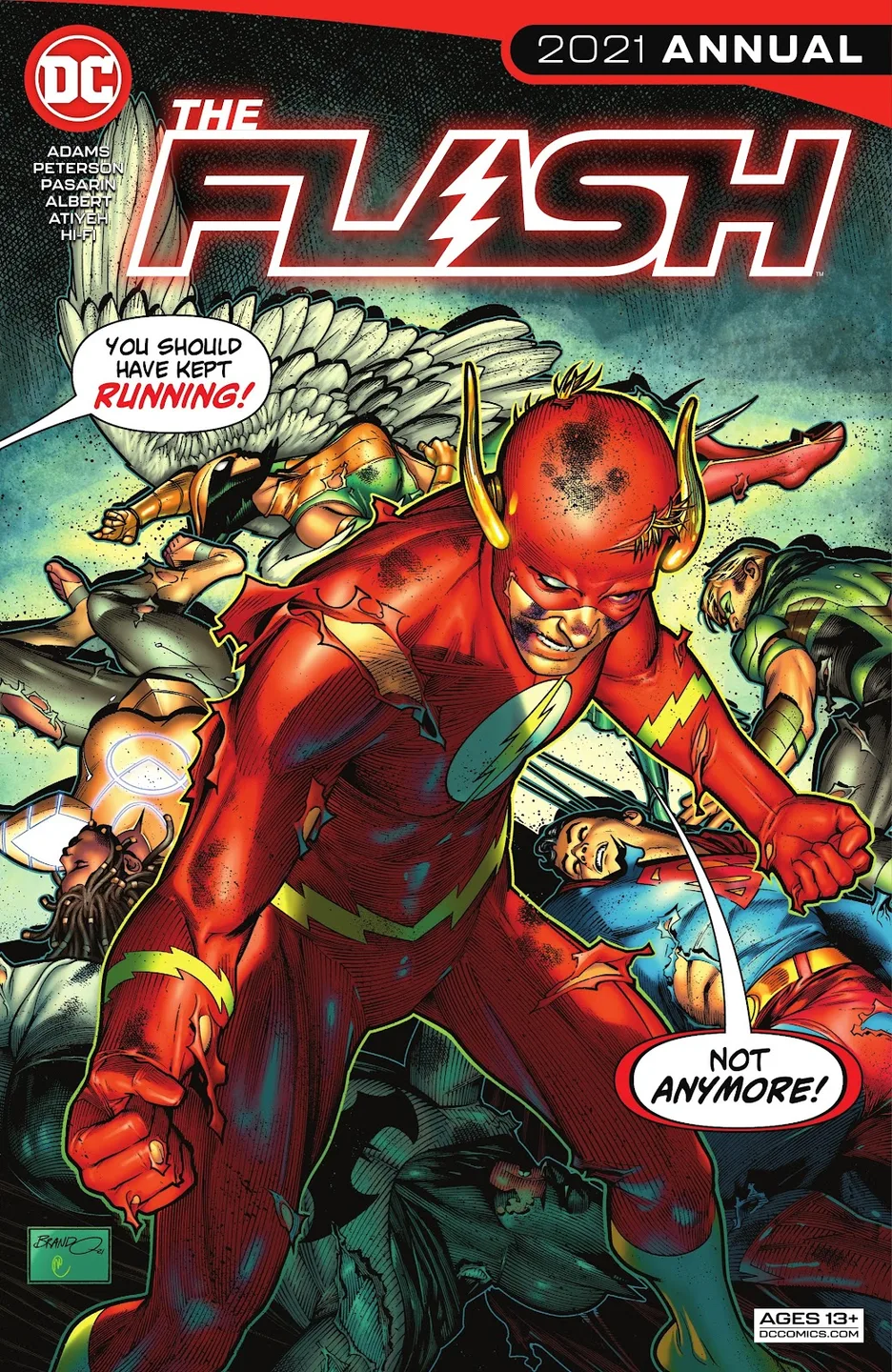 The Flash (2016) Annual 2021 cover
