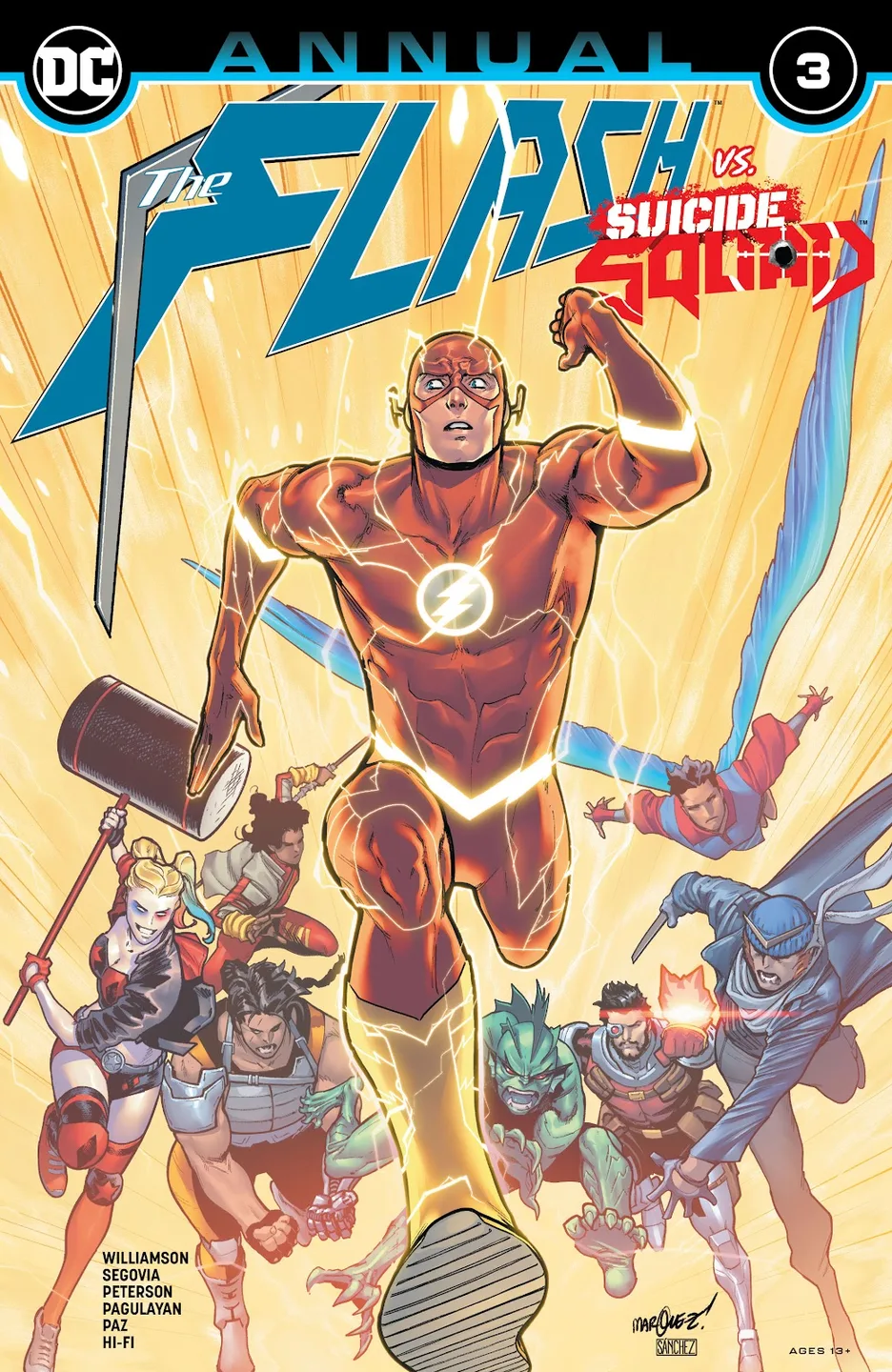 The Flash (2016) Annual 3 cover