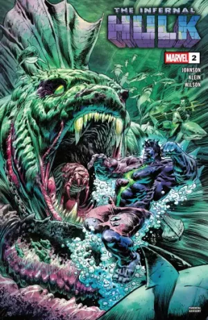 The Infernal Hulk Issue #2 cover