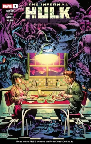 The Infernal Hulk Issue #3 cover