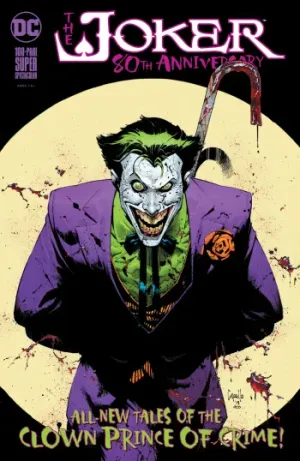 The Joker 80th Anniversary 100-Page Super Spectacular TPB cover