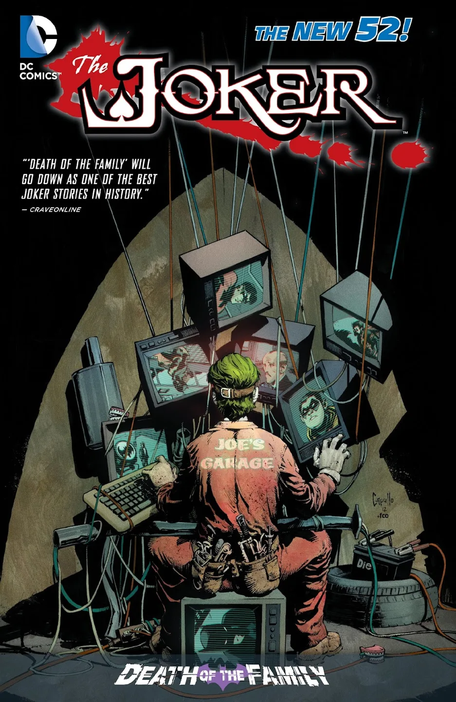 The Joker: Death of the Family TPB cover